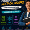 Curso Vacacional para 1.º de Bachillerato | Matemáticas, Física y Química